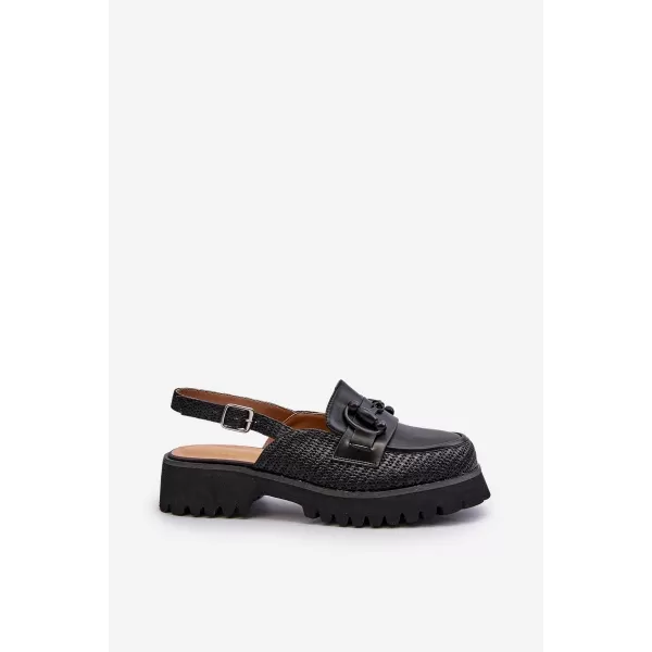  Dámské sandály D&A MR38-656 BLACK 