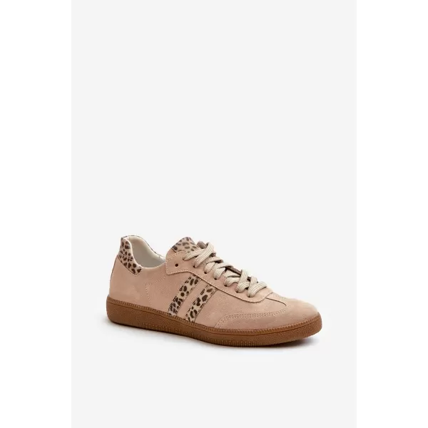  Dámské tenisky ZAZOO N1068 32634 BEIGE 