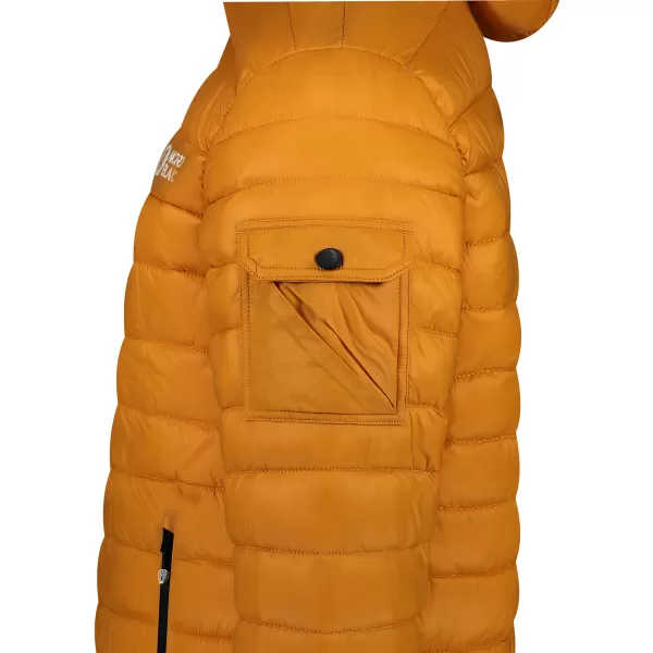  Pánská zimní bunda NORDBLANC SNARL NBWJM8260 ORANŽOVÁ 