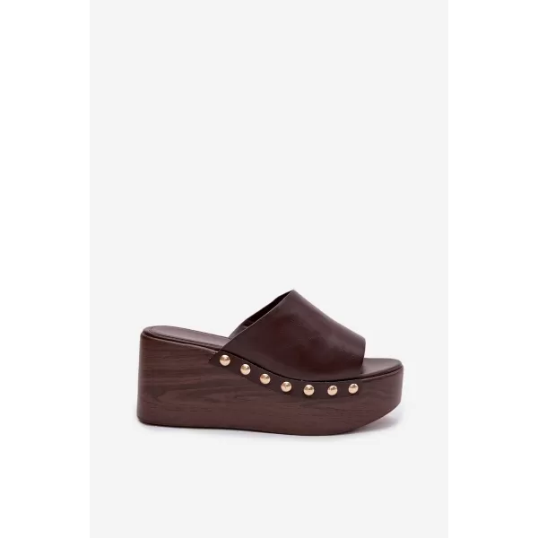  Dámské pantofle BOTO FARINELLE 41623 BROWN 
