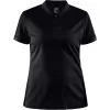 Dámské sportovní polo CRAFT Corp. CORE Unify Polo Shirt W ČERNÁ
