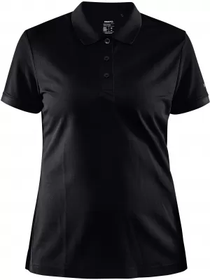 Dámské sportovní polo CRAFT Corp. CORE Unify Polo Shirt W ČERNÁ