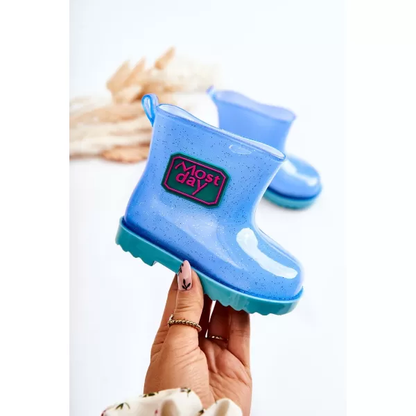  Dětské boty BOTO RAIN 19733 BLUE 