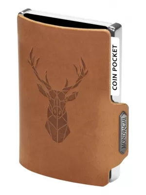 Peněženka MONDRAGHI Silhouette Modern Deer CARAMEL