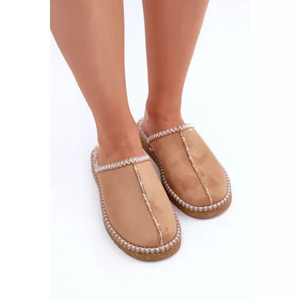  Dámské pantofle INBLU FX000021 CAMEL 
