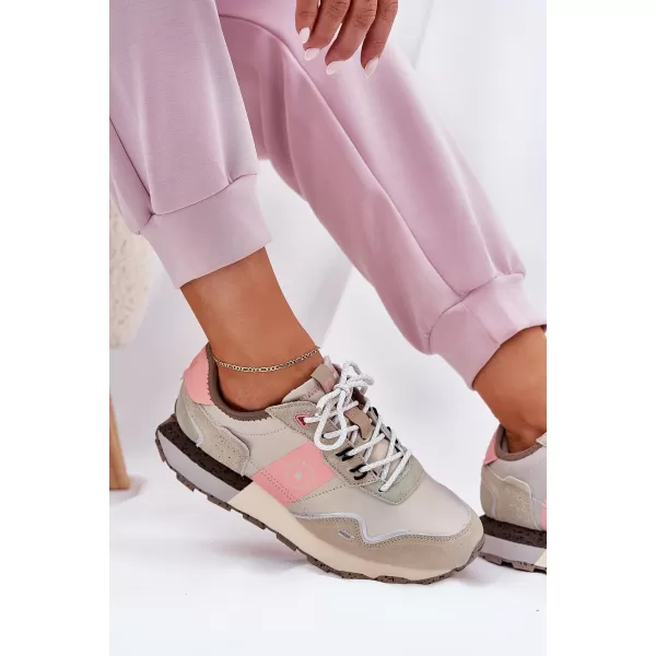  Dámské tenisky BIG STAR RR274243 PINK/GREY 