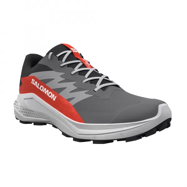  Pánské boty SALOMON ALPHAGLIDE GTX L47975300 CASTLEROCK/LUNAR ROCK/CHERRY TOMATO 