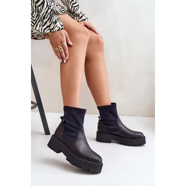  Dámské boty ZAZOO 2947 BLACK 