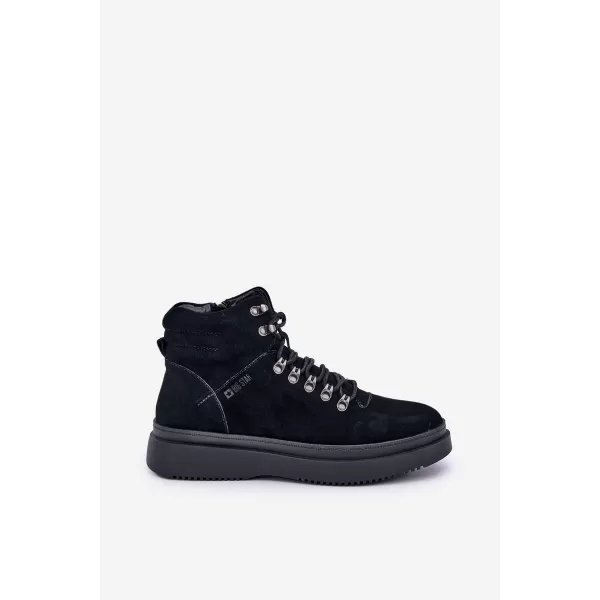 Pánské boty BIG STAR OO174187 BLACK 