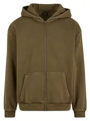 Pánská mikina URBAN CLASSICS TB7613 WARM KHAKI