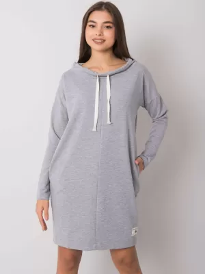 Dámské šaty RELEVANCE RV-SK-7160.43P GRAY