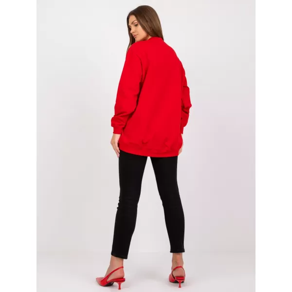 Dámská mikina BASIC FEEL GOOD RV-BL-5185.81P RED 