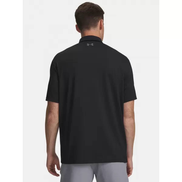  Pánské triko UNDER ARMOUR MATCHPLAY POLO 6009799-001 ČERNÁ 