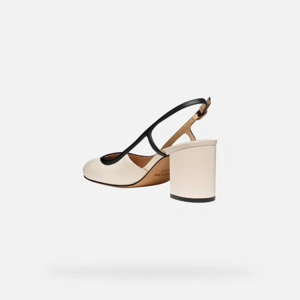  Dámské boty GEOX VIRNILISA 65 G013226 SMETANOVÁ 