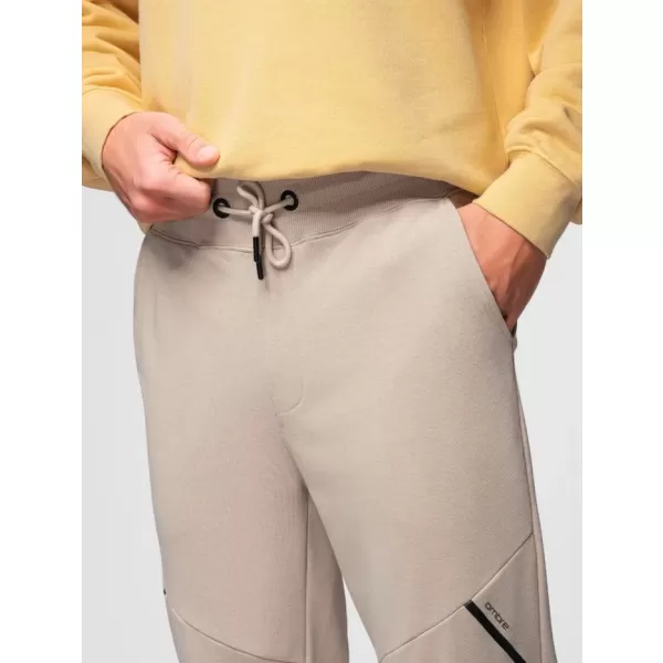  Pánské tepláky OMBRE OM-PASK-0280 BEIGE 