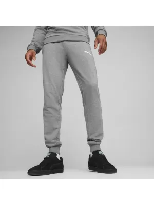 Pánské tepláky PUMA TEAMGOAL CASUALS PANTS 658598_33 MEDIUM GRAY HEATHER/WHITE