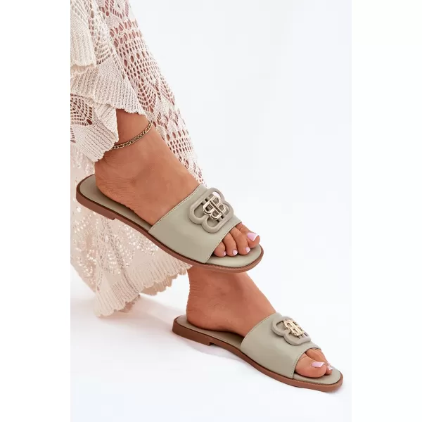  Dámské pantofle BOTO NENITTA 37874 GREEN 