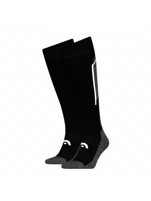Ponožky HEAD SKI BEGINNER KNEEHIGH 2P BLACK/DARK GREY