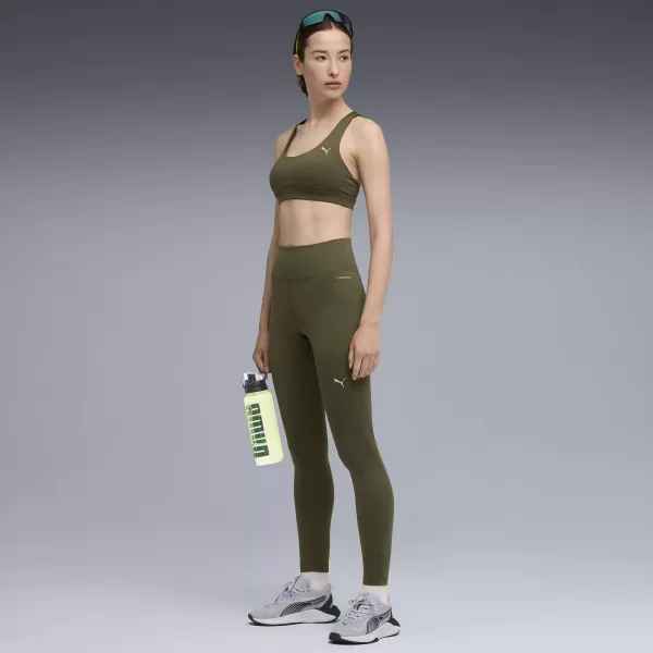  Dámské legíny PUMA W CLOUDSPUN TIGHT - HW FL 527452-70 DARK OLIVE 
