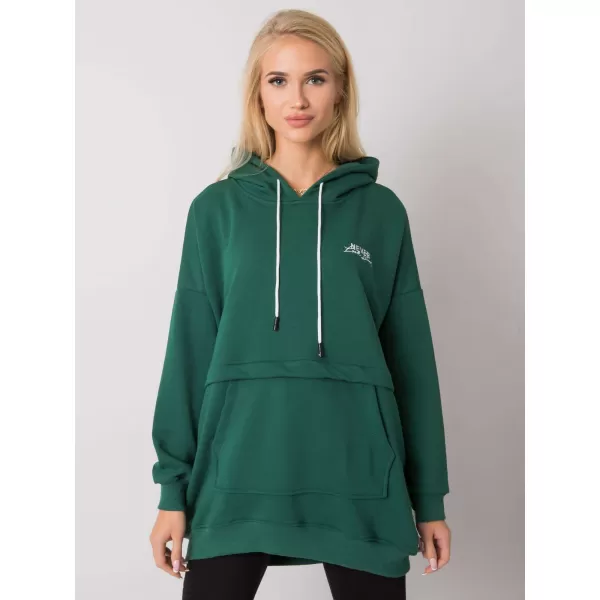  Dámská mikina RELEVANCE RV-BL-7095.30P DARK GREEN 