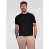 Pánské triko OMBRE OM-TSCT-0240 BLACK