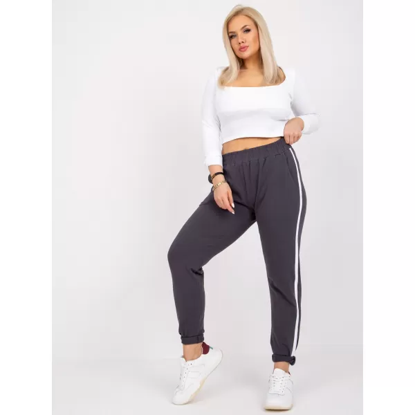  Dámské tepláky BASIC FEEL GOOD RV-DR-6643.95 GRAPHITE 