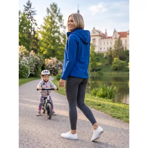  Dámská softshellová bunda ALTISPORT NoPrint NP/ALW945 KRÁLOVSKY MODRÁ 