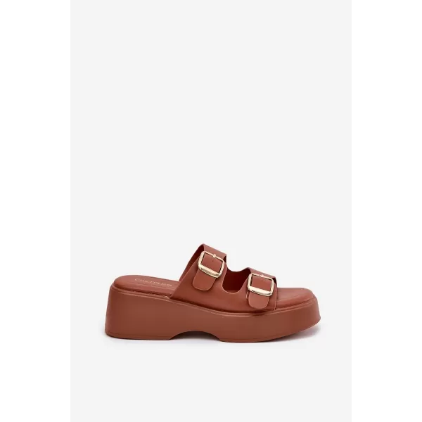  Dámské pantofle BOTO NITARELIA 37525 CAMEL 