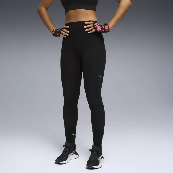  Dámské legíny PUMA W SHAPELUXE TIGHT 527463_01 PUMA BLACK 