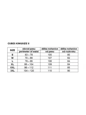 Pánské kalhoty HAVEN CUBES KINGSIZE II ZELENÁ