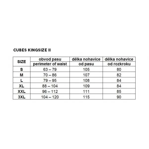  Pánské kalhoty HAVEN CUBES KINGSIZE II ZELENÁ 