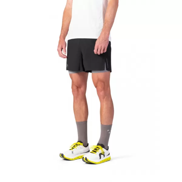  Pánské kraťasy HANNAH ASH SHORTS ANTHRACITE 