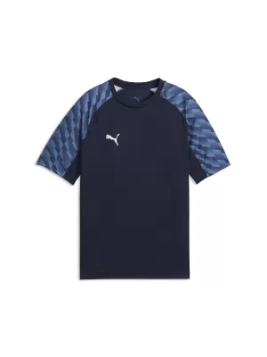 Dětské triko PUMA TEAMLIGA26 JERSEY JR 659723_06 PUMA NAVY/PUMA WHITE