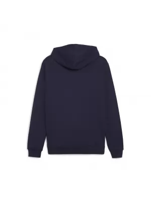 Dětská mikina PUMA TEAMGOAL CASUALS HOODED JKT 658596_06 PUMA NAVY/PUMA WHITE
