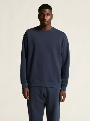 Pánská těžká mikina CRAFT Corp. Frequent Sweatshirt M TMAVĚ MODRÁ