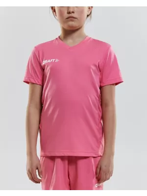 Dětské sportovní tričko s výstřihem do V CRAFT TW Squad Go Jersey Solid Jr POP