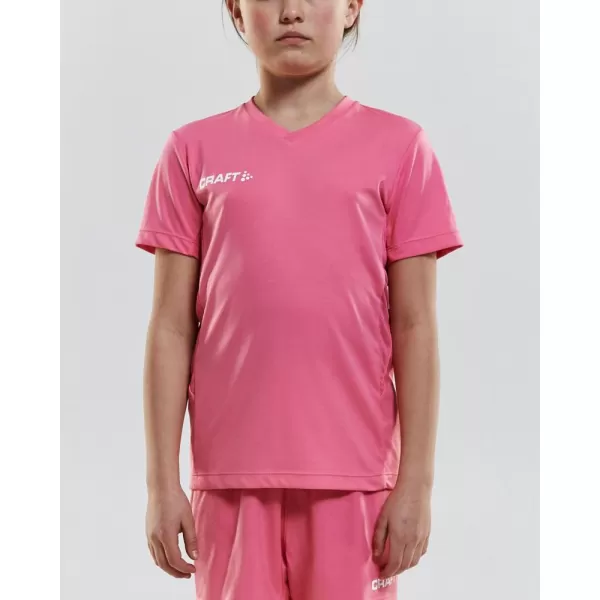  Dětské sportovní tričko s výstřihem do V CRAFT TW Squad Go Jersey Solid Jr POP 