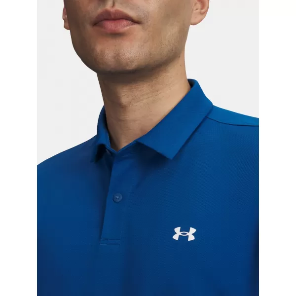  Pánské triko UNDER ARMOUR UA T2G PIQUE POLO 6012303-426 MODRÁ 