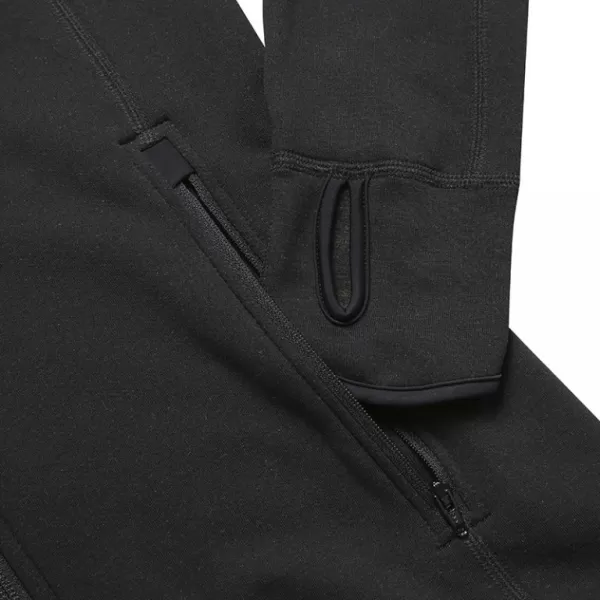  Dámská mikina PROGRESS TISPA HOODY MERINO ČERNÁ 
