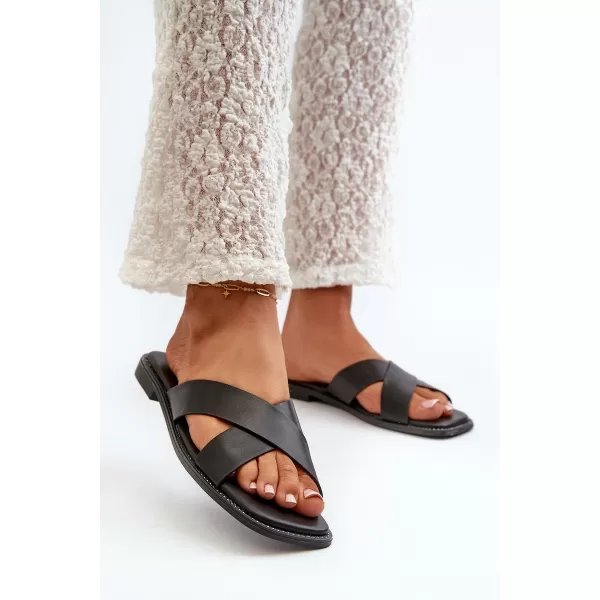  Dámské sandály S.BARSKI KV27-002 BLACK 
