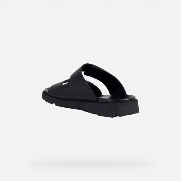  Pánské pantofle GEOX XAND 2S G002593 ČERNÁ 