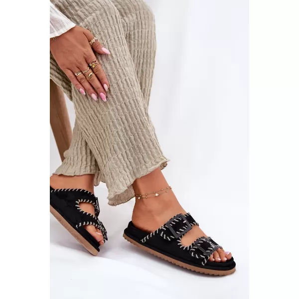  Dámské pantofle BOTO VISLEY 37423 BLACK 