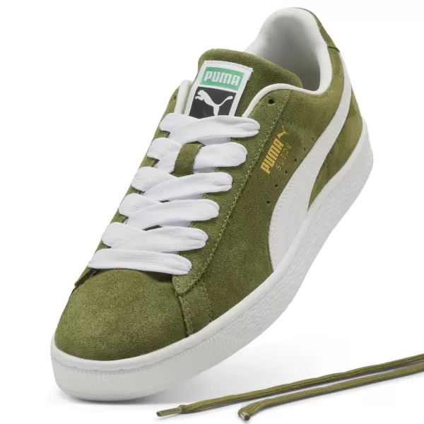  Boty PUMA SUEDE CLASSIC 399781_36 OLIVE GREEN/PUMA WHITE 