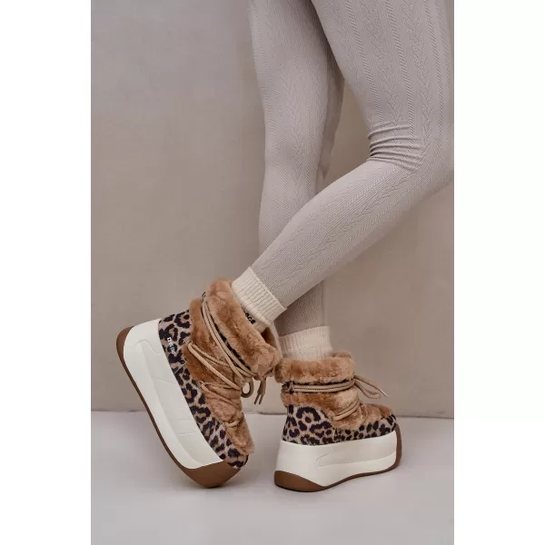 Dámské boty BIG STAR OO274A207 BROWN/BEIGE 