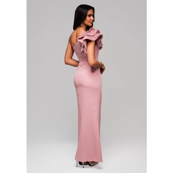  Dámské šaty LARICA LA-OM-DLR005 PINK 
