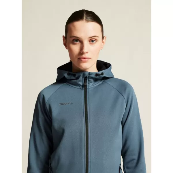  Dámská bunda s kapucí CRAFT Corp. ADV Unify Hoodie Jacket W REÁLNÁ 