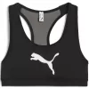 Dámské sportovní podprsenka PUMA 4KEEPS BRA - P - MID 526961-51 PUMA BLACK/BIG WHITE CAT