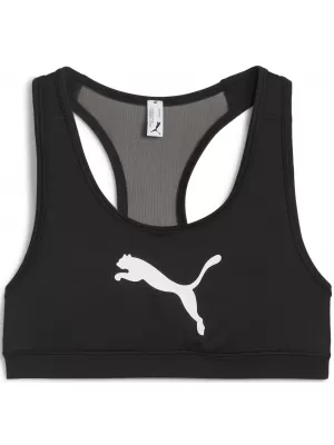 Dámské sportovní podprsenka PUMA 4KEEPS BRA - P - MID 526961-51 PUMA BLACK/BIG WHITE CAT