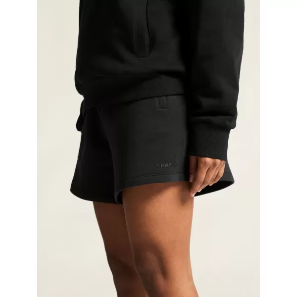  Dámské těžké teplákové šortky CRAFT Corp. Frequent Sweatshorts W ČERNÁ 