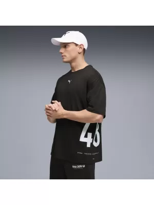Pánské triko PUMA M GRAPHIC OVERSIZED TEE 528528_01 PUMA BLACK